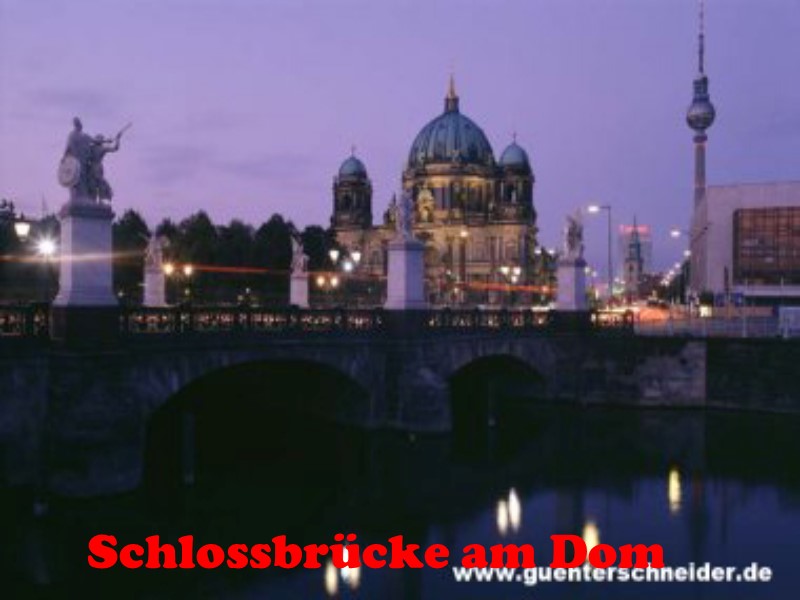 Schlossbrücke am Dom